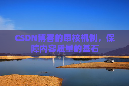 CSDN博客的审核机制，保障内容质量的基石